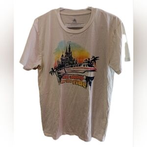 Disney White Tee with Colorful Graphic